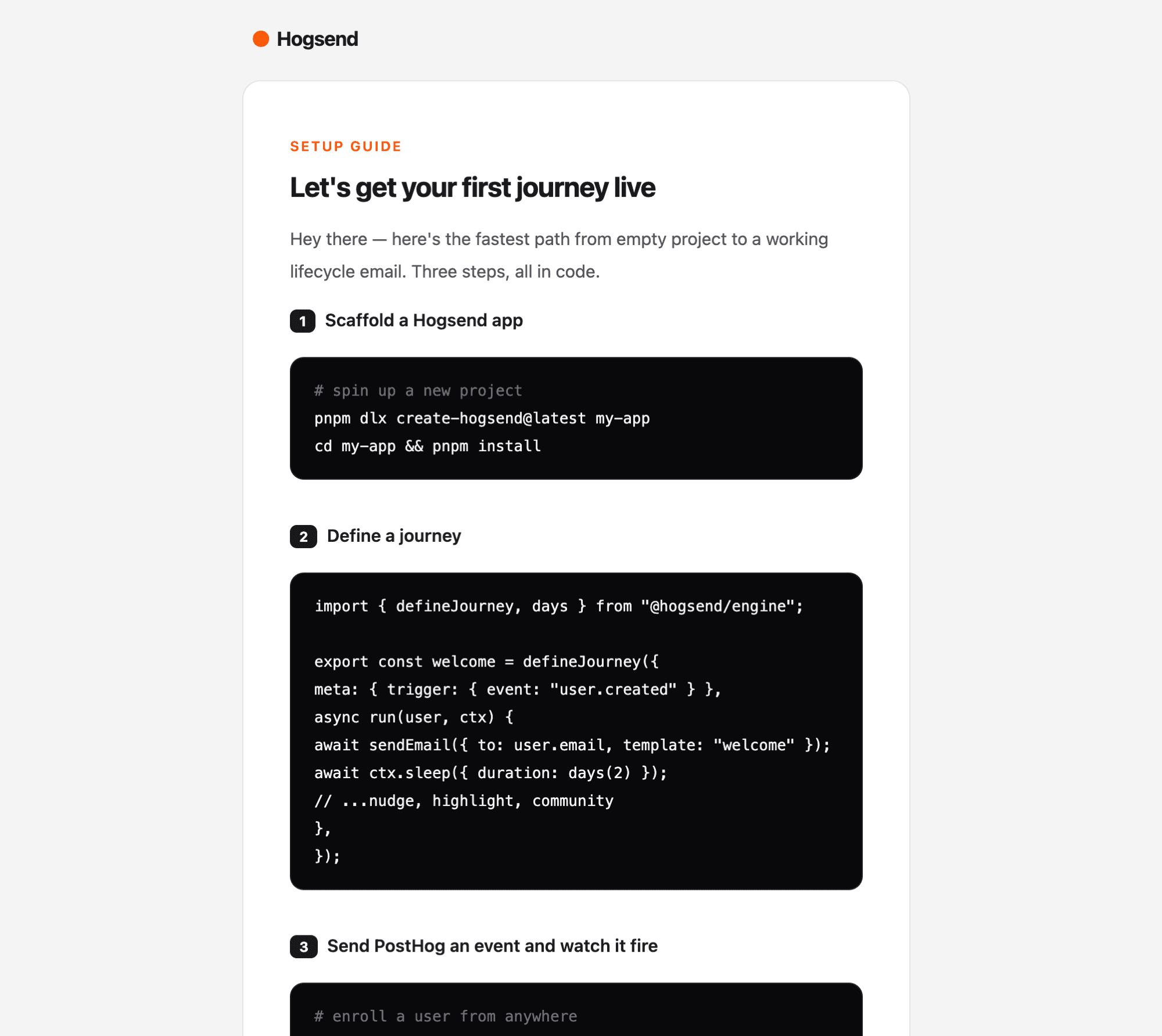 activation-quickstart email template preview