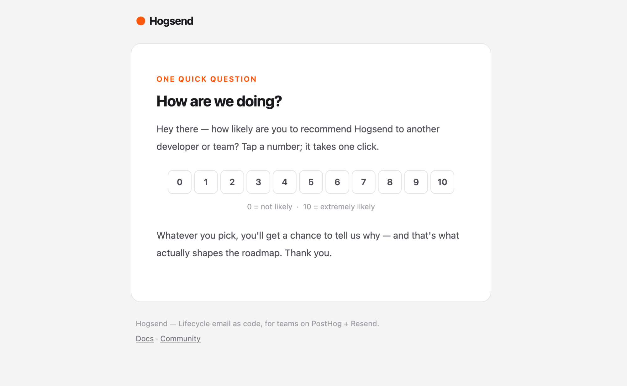 feedback-nps-survey email template preview