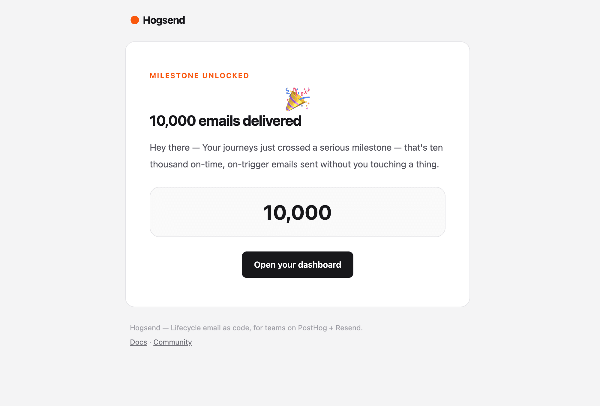 retention-achievement email template preview